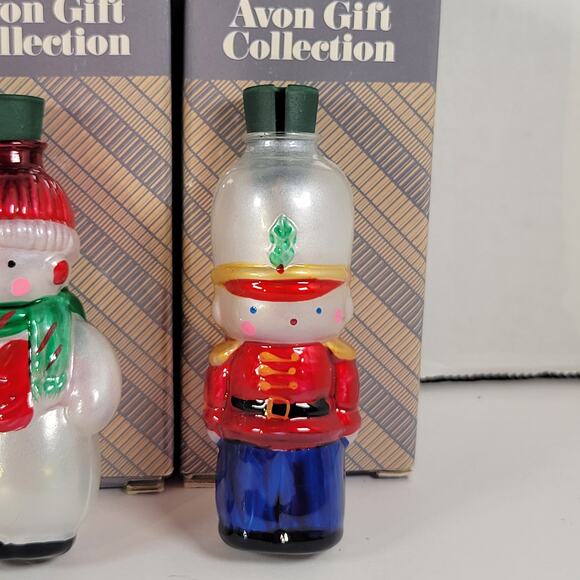 Avon Gift Collection Christmas Light Covers - Set of 7 Santa, Snowman, Angel - Picture 6 of 9